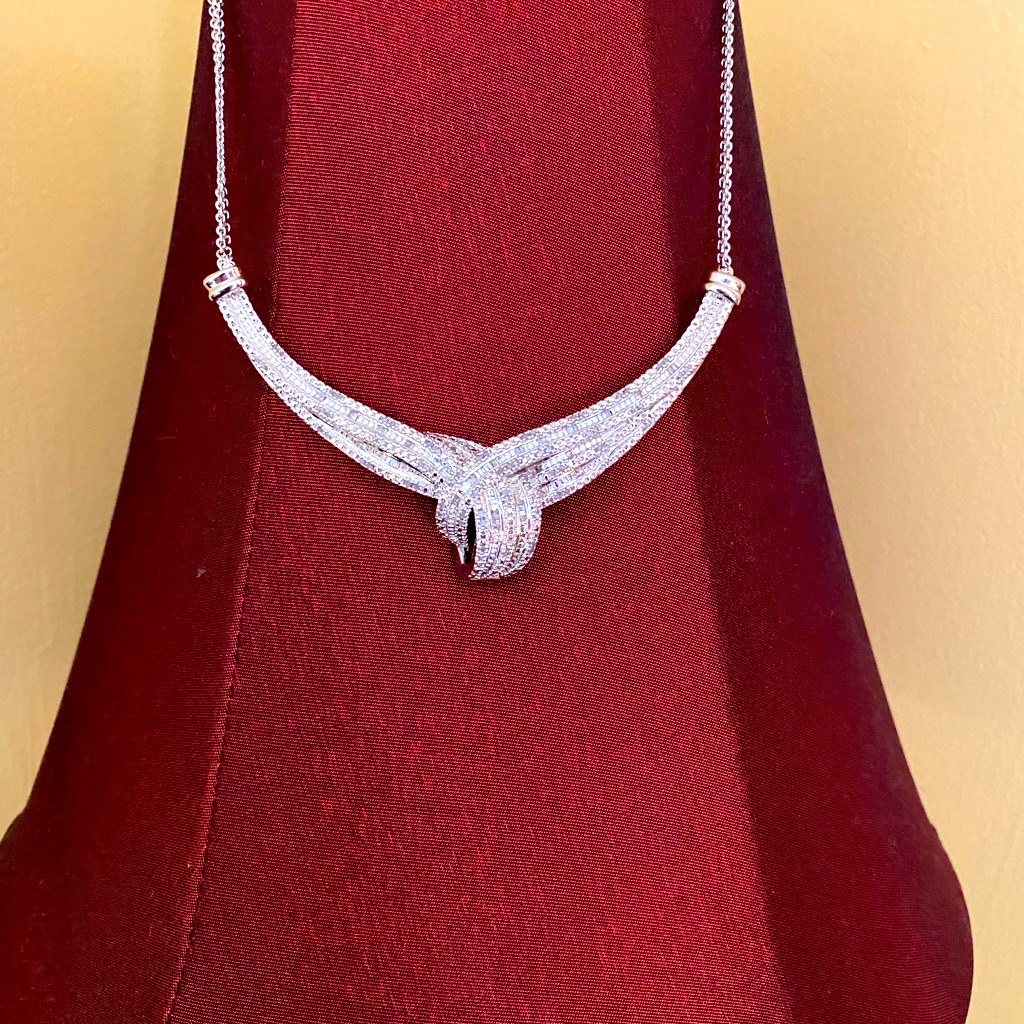 Diamond Statement Necklace